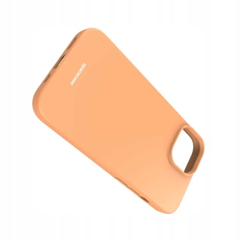 Spacecase Silicone Case iPhone 15 orange