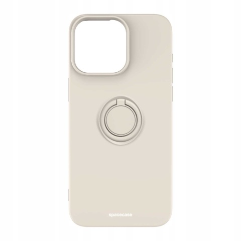 Spacecase Silicone Ring iPhone 15 Pro Max bone