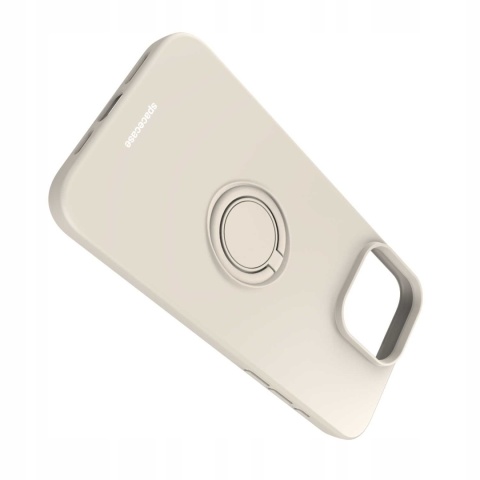 Spacecase Silicone Ring iPhone 15 Pro Max bone
