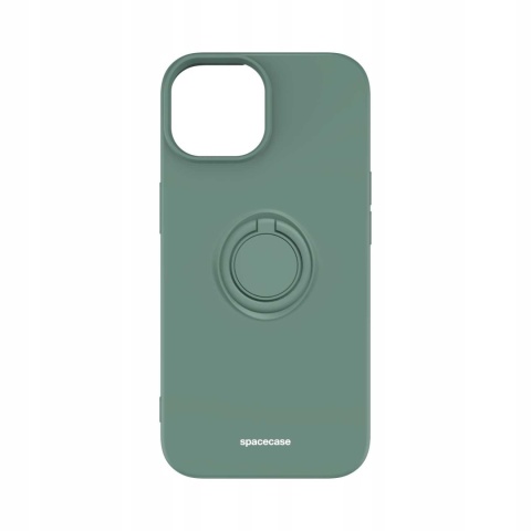 Spacecase Silicone Ring iPhone 15 dark green