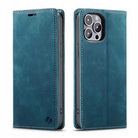 Spacecase Wallet iPhone 15 Pro blue