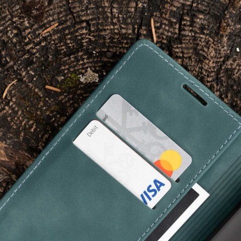 Spacecase Wallet iPhone 15 Pro blue