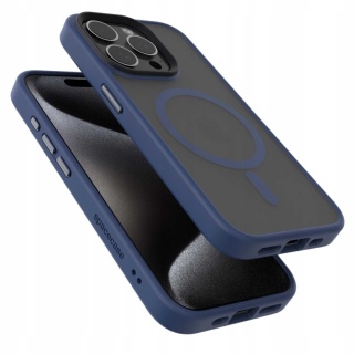 Spacecase Hybrid Mag iPhone 15 Pro dark blue